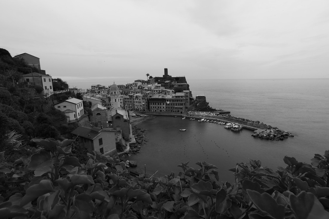Vernazza_bw